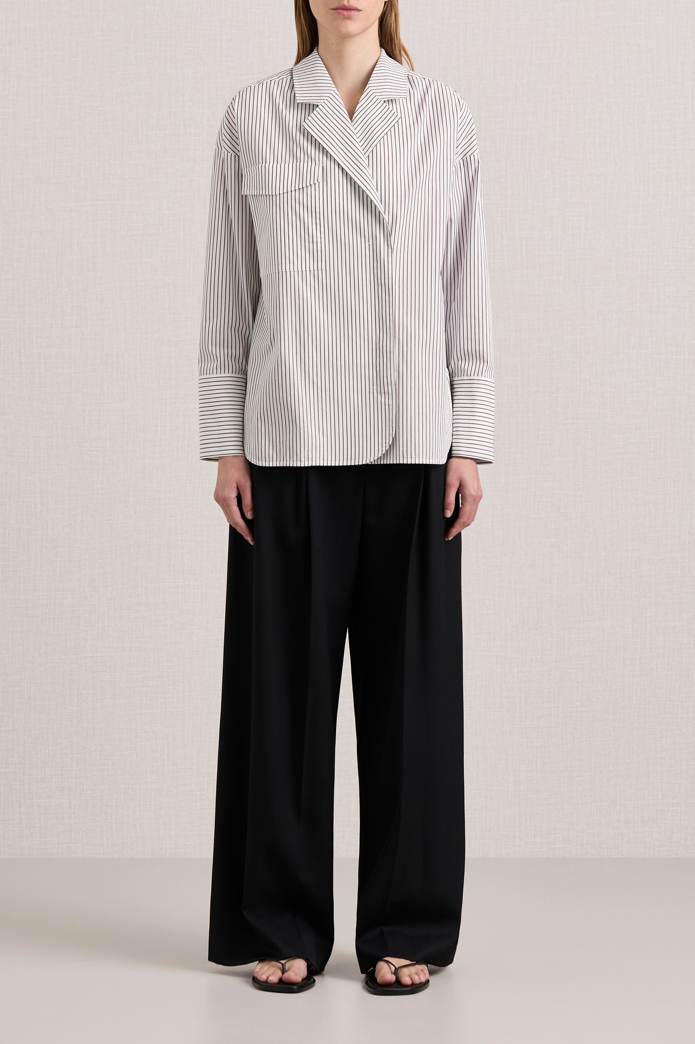 The Agnes Wrap Shirt