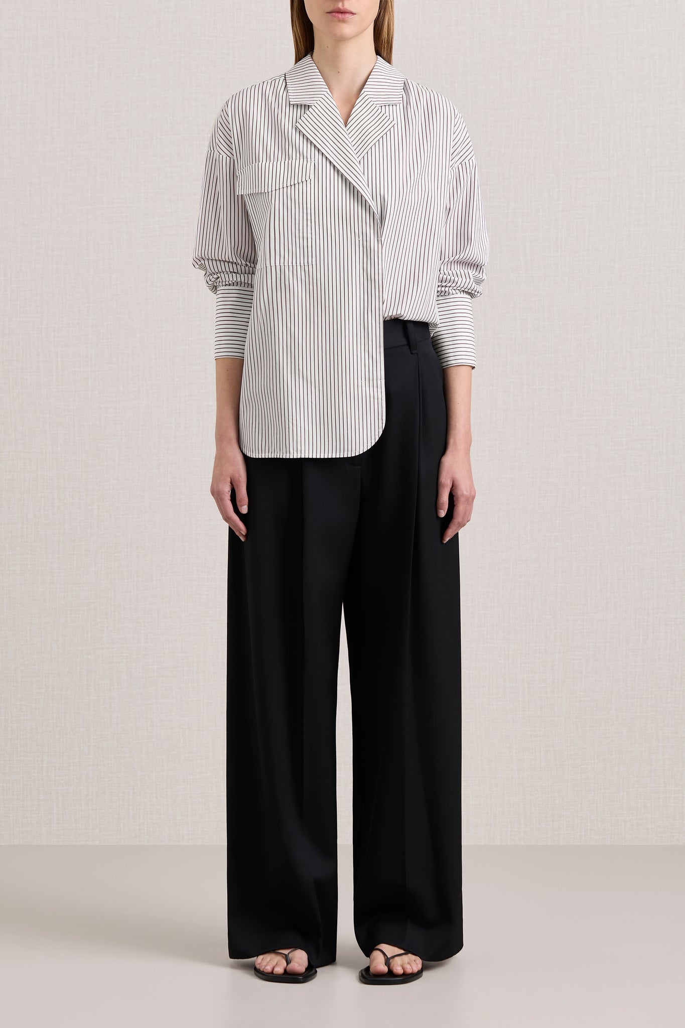 The Agnes Wrap Shirt