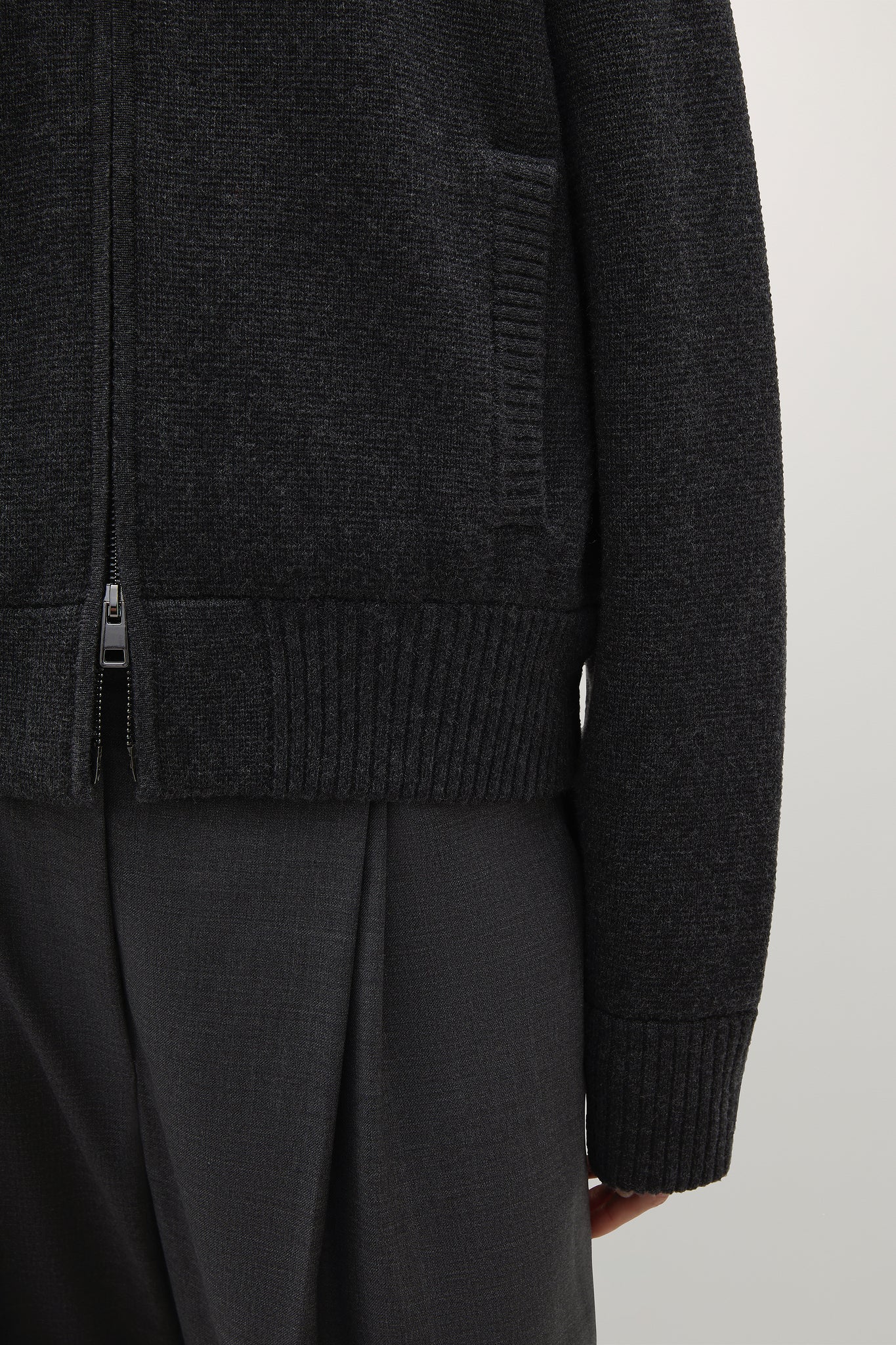 The Herman Knit Bomber