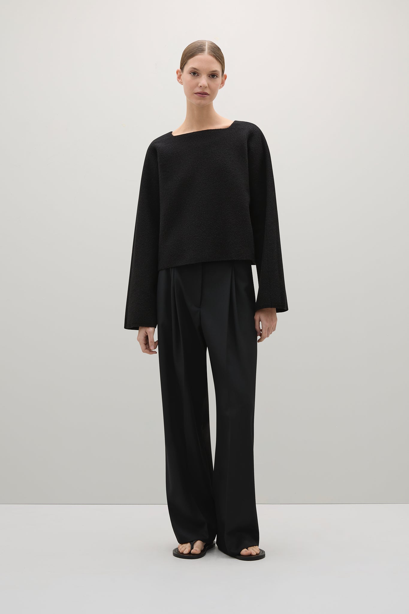 The Greta Crop Knit