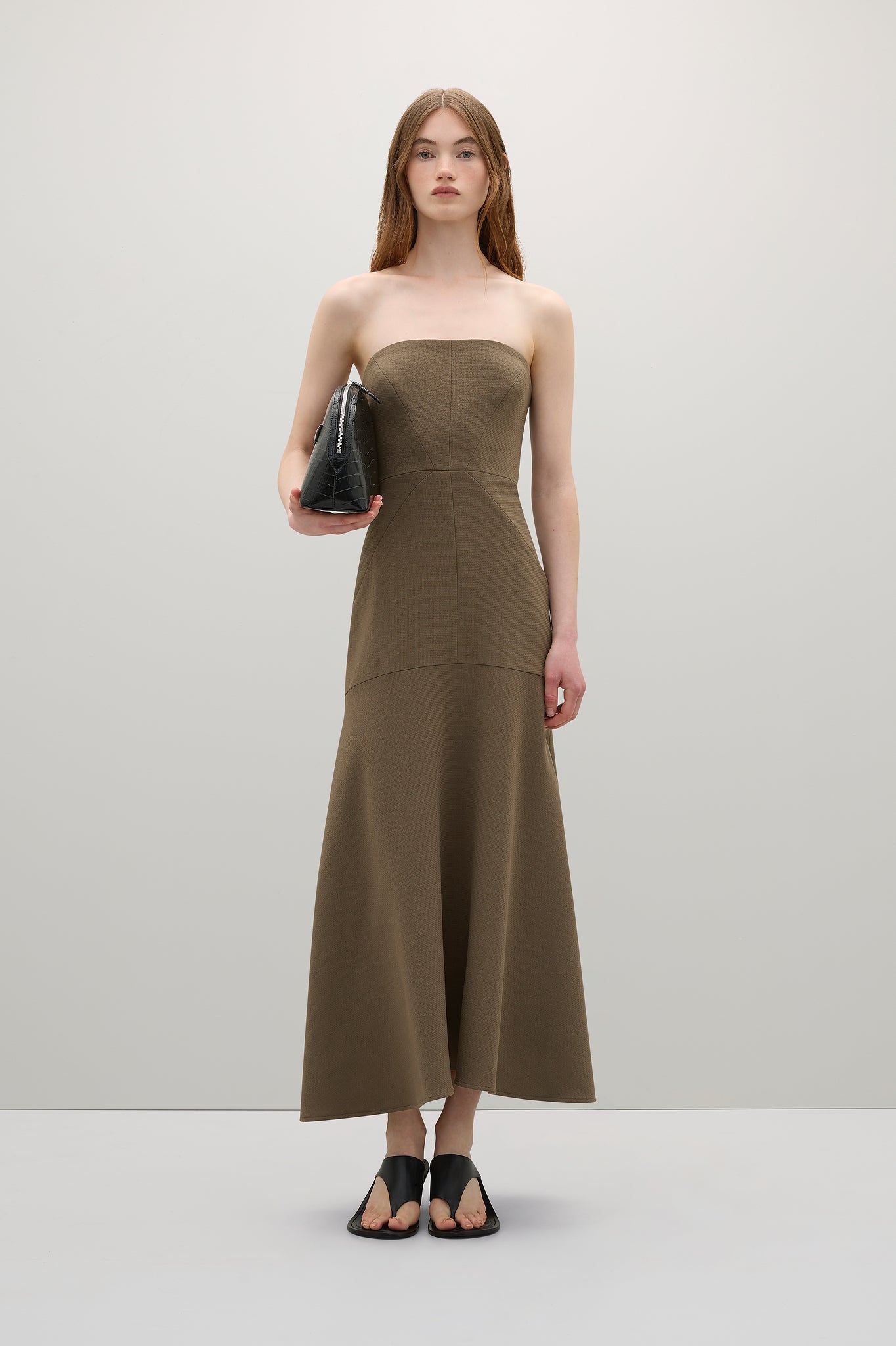 knee length dresses for ladies EMERY MINI DRESS – Acler main image 1