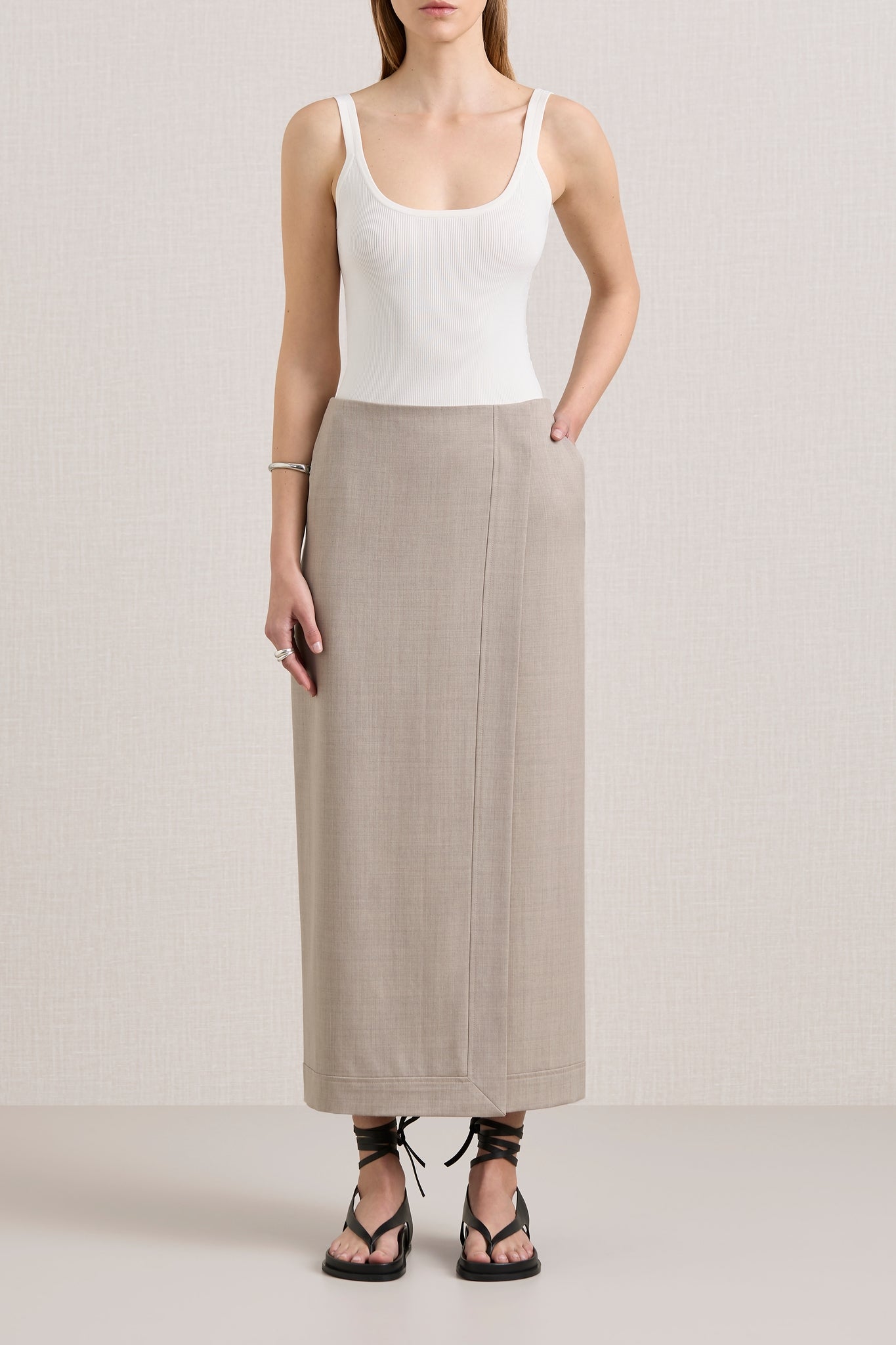 The Joan Wrap Skirt