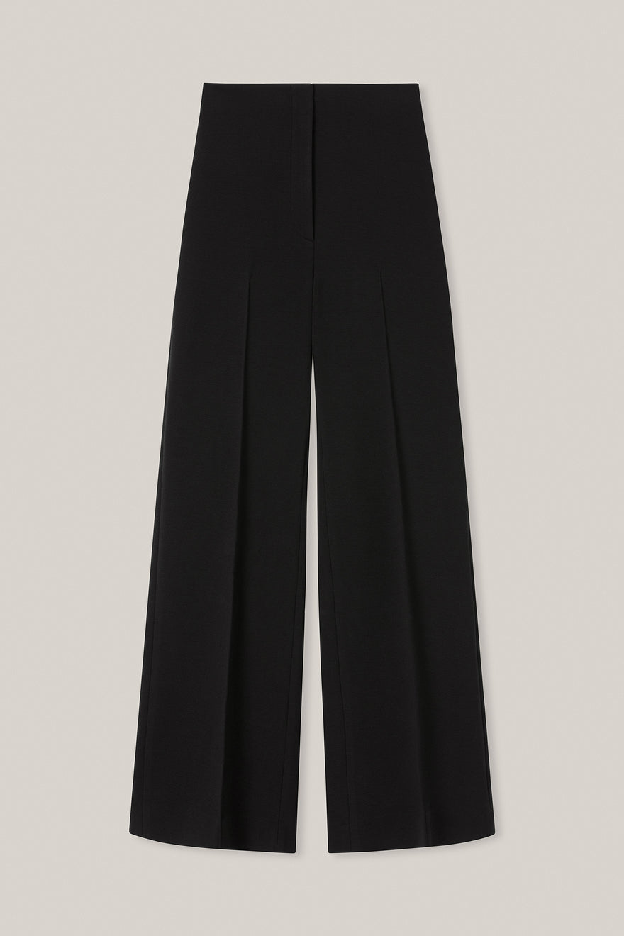 Emery Pleated Pants - Almond