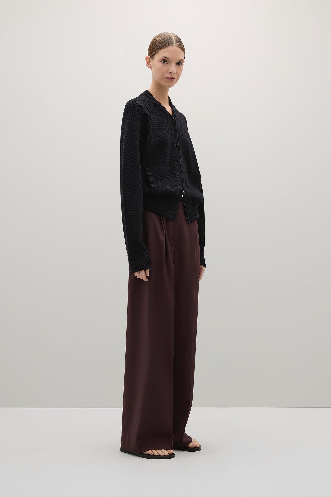 The Herman Knit Bomber