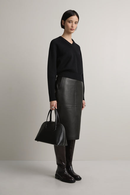 The Harnick Top Handle Bag
