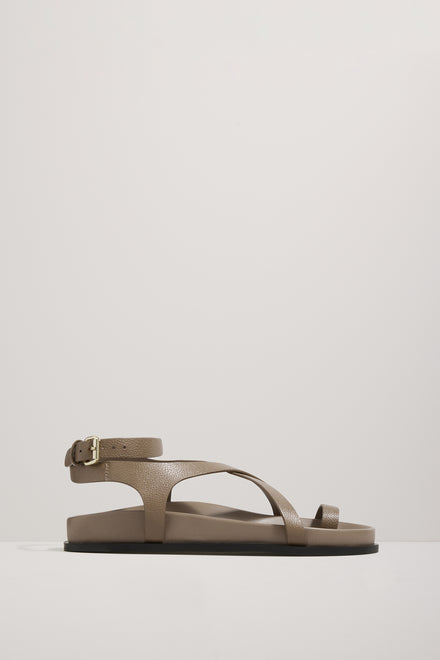 シューズ・サンダルその他 A.EMERY The Jalen Slim Sandals burgundy in leather The Jalen Slim Sandal – A.EMERY