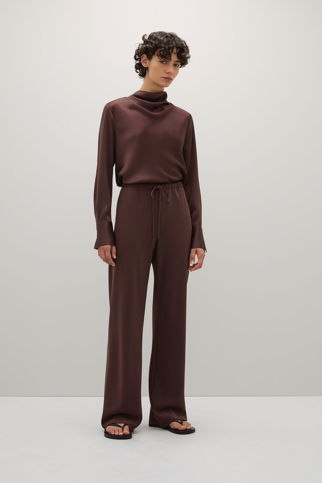 ボトムスその他 PATOU Women Pants TR0420185 220A Brown PATOU Women Pants TR0420185 220A Brown (PATOU/ボトムスその他
