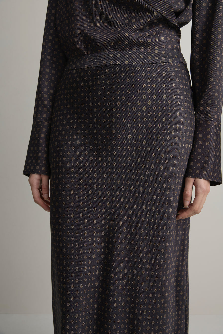 The Riva Bias Skirt