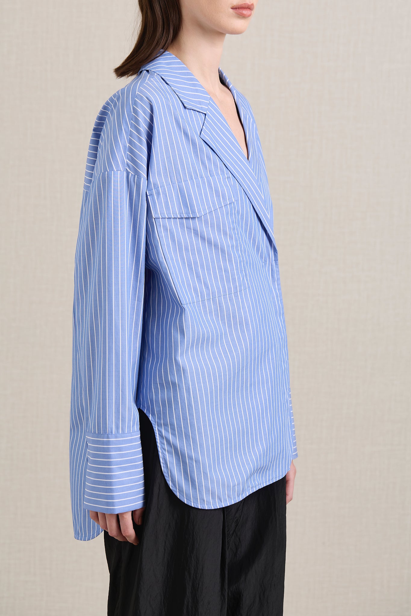 The Agnes Wrap Shirt